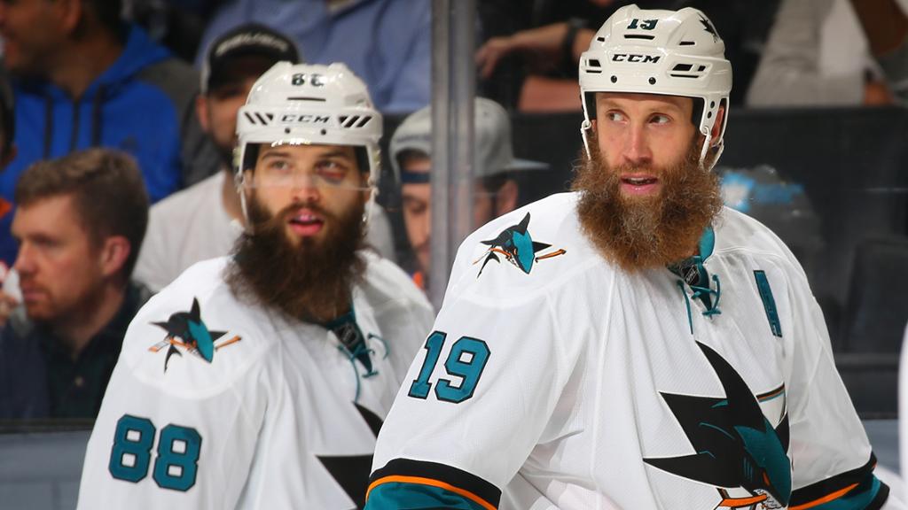 Why you need to stop saying Brent Burns and Joe Thornton have 'playoff  beards
